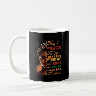 Black History Month tee afrikanische Frau Afro I A Kaffeetasse