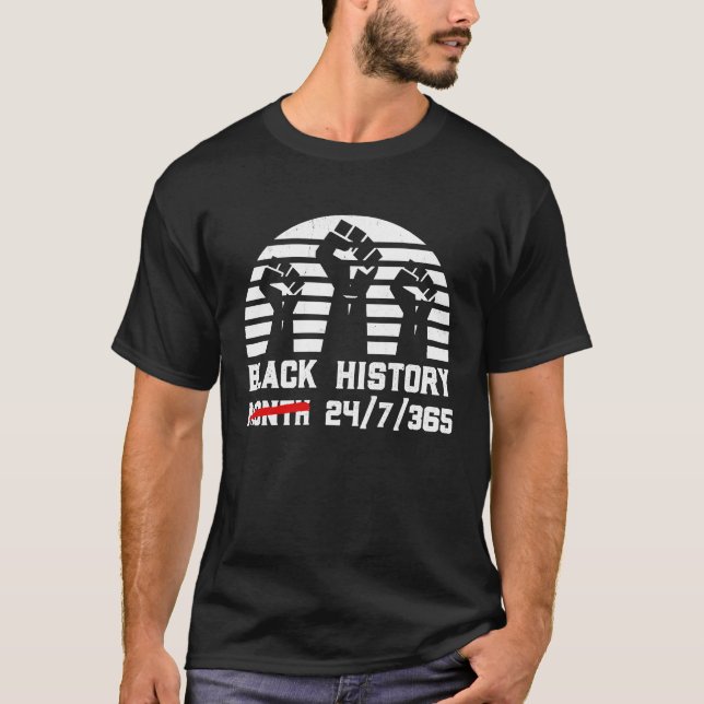 Black History Month USA Black History African T-Shirt (Vorderseite)