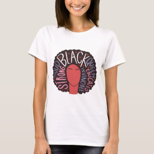 Black History Month Zitate - Schwarze Königin T-Shirt