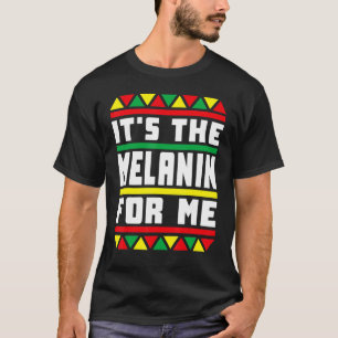 Black History Pajamas Afro Es ist das Melanin für  T-Shirt