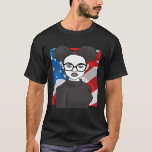 Black History Panther Party 1966 Afro Hair Amerika T-Shirt
