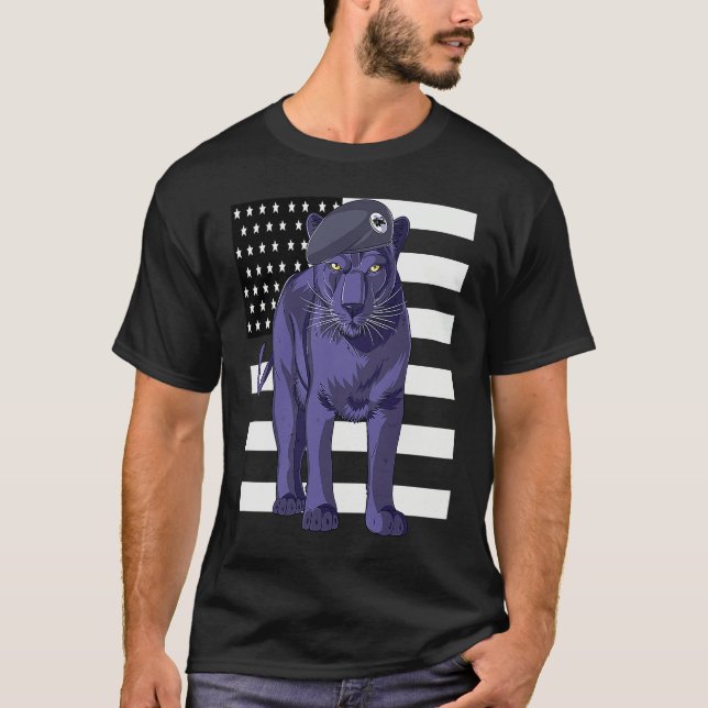 Black History Panther Party T-Shirt (Vorderseite)