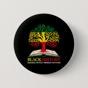 Black History Proud Black History Culture Teacher Button