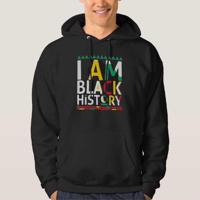 Black History Shirt I Bin Black History (Vorderseite)