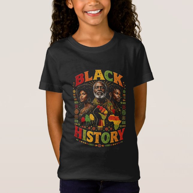 Black History T-Shirt (Vorderseite)