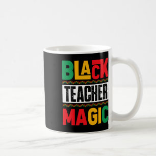Black History Teacher Shirts Educators Afro Melani Kaffeetasse