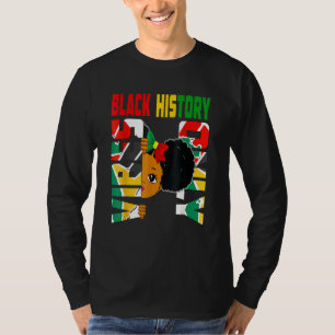 Black History Vibes nur Melanin Princess Black Gi T-Shirt