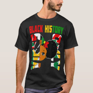 Black History Vibes nur Melanin Princess Black Gi T-Shirt