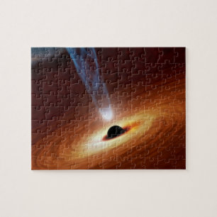 Black Hole Astronomie Weltraumkunst Puzzle