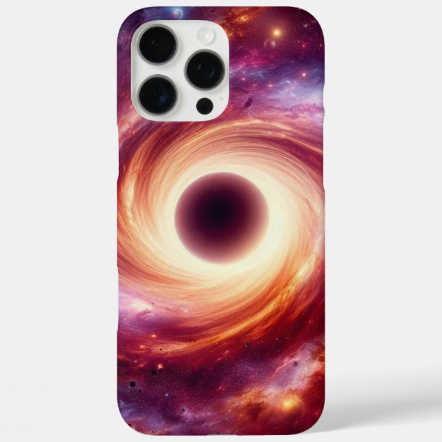 Black Hole Case-Mate iPhone Hülle (Rückseite)