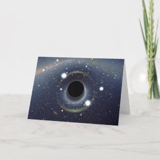 Black Hole Einstein Ring NASA Karte