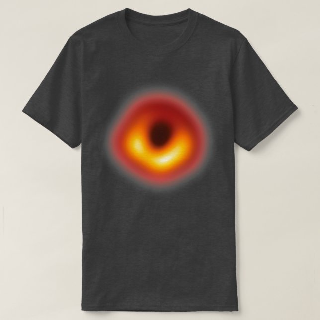 Black Hole Foto M87 T-Shirt (Design vorne)