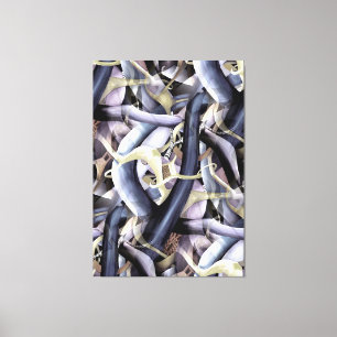 Black Hole Mystery Abstraktes Kunstwerk Leinwanddruck