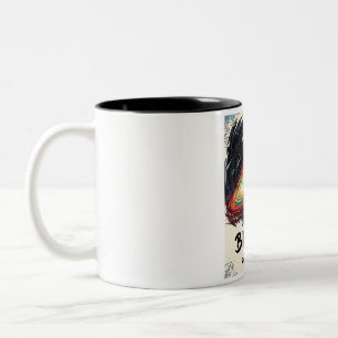 Black Hole of Responsibility - Funny Space Zweifarbige Tasse