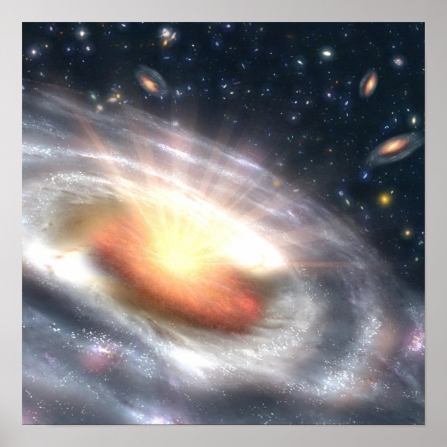 black hole poster (Vorne)