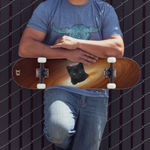 Black Hole Space Kitten Dd Brand Skateboard