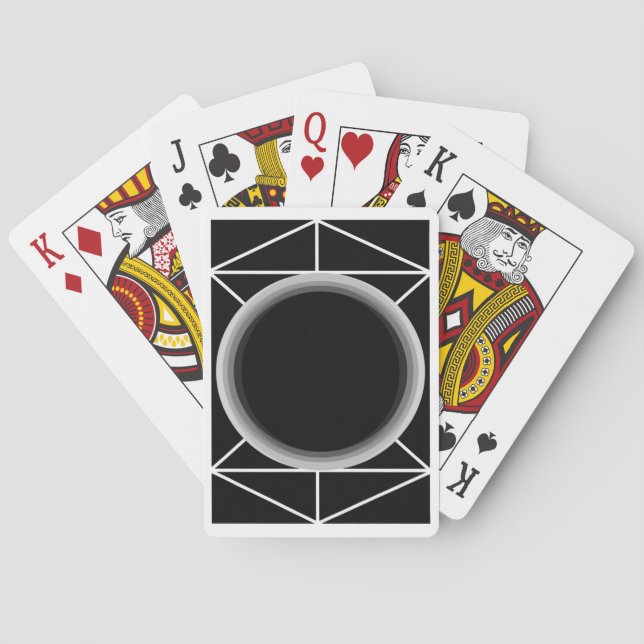 Black Hole Spielkarten (Rückseite)