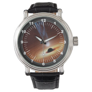 Black Hole Themed Armbanduhr