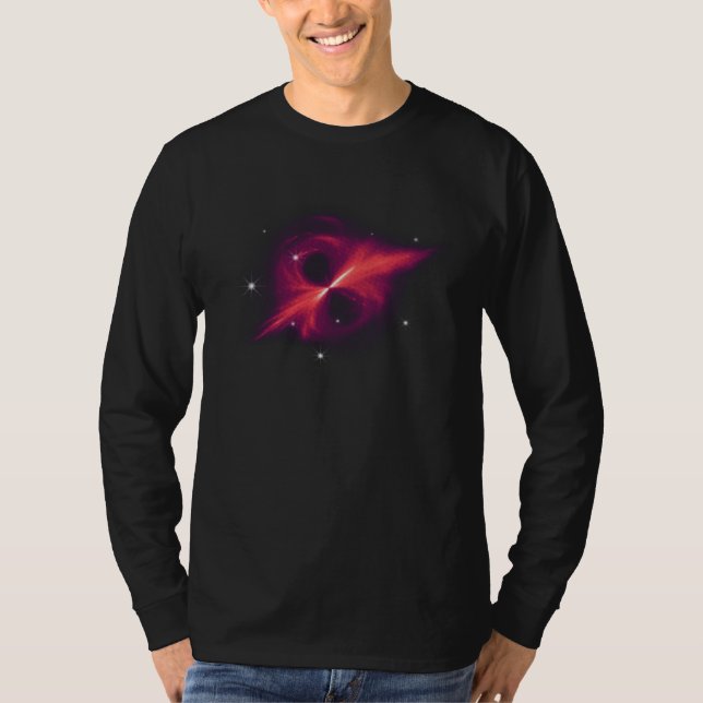 Black Hole  Universe Physics Astrophysicists T-Shirt (Vorderseite)