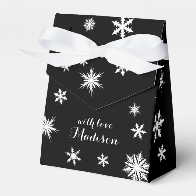 Black Holiday Geschenkboxen Geschenkschachtel (Vorderseite)