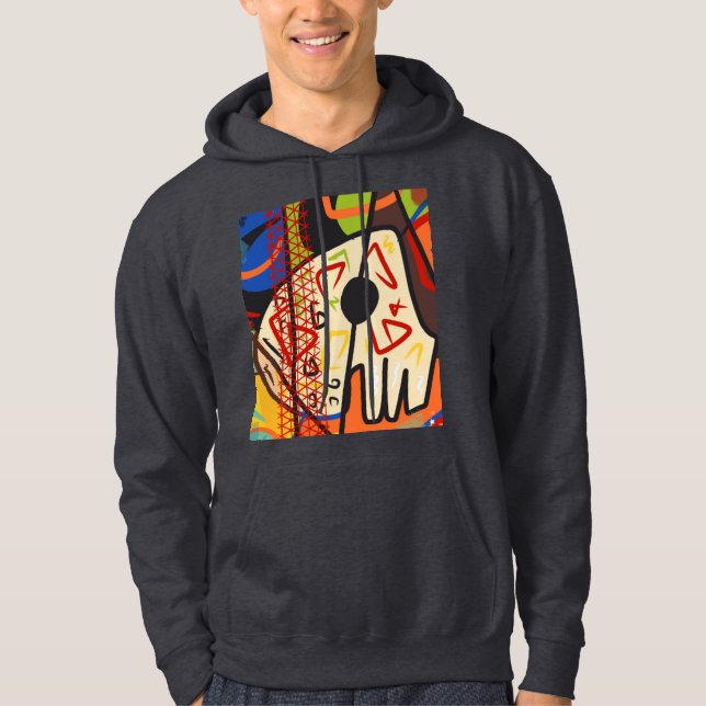 Black Hoodie (Vorderseite)