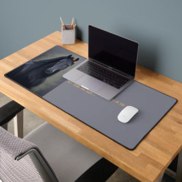 Black Horse Friesian - Mouse Pad, Desk Mat Schreibtischunterlage
