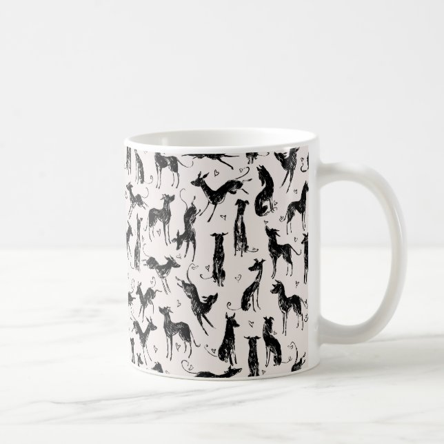 Black Hounds Kaffeetasse (Rechts)
