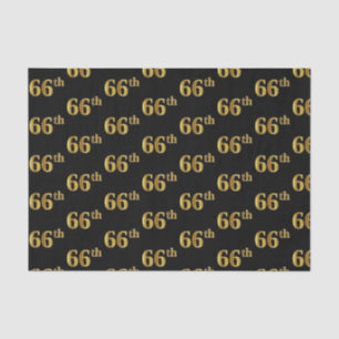 Black, Imitate Gold 66. (66.) Event Seidenpapier