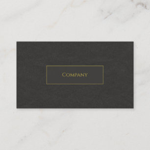 Black Imitats Business Card Visitenkarte