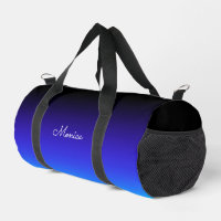 Black Indigo und Aqua Blue Ombre