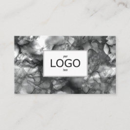 Black ink Business Card Visitenkarte