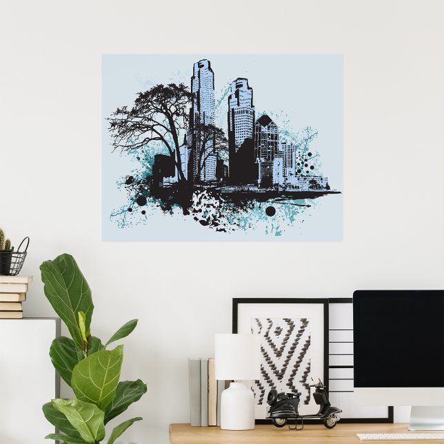 Black Ink City Poster (Von Creator hochgeladen)