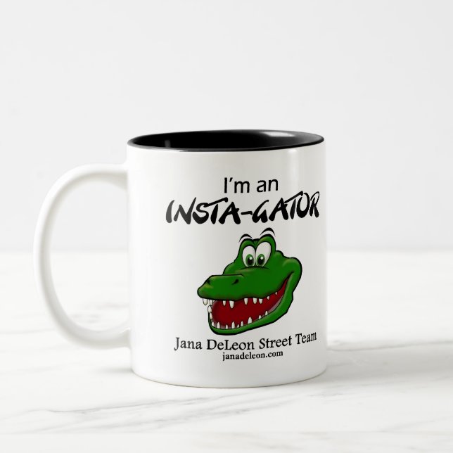 Black Interior Coffee Tasse mit Street Team Logo (Links)