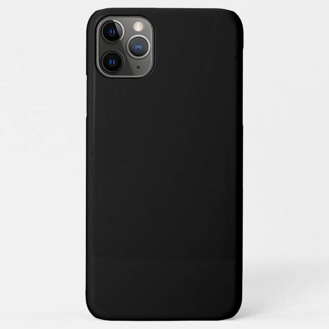 Black iPhone 11 Pro Max Fall Case-Mate iPhone Hülle (Rückseite)