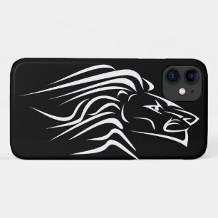 Black iPhone Case mit Running Lion - Ihre Farben