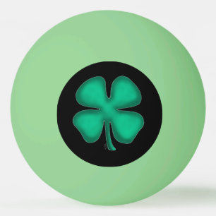 Black Irish Green Glow 1-Sterne Tischtennisball