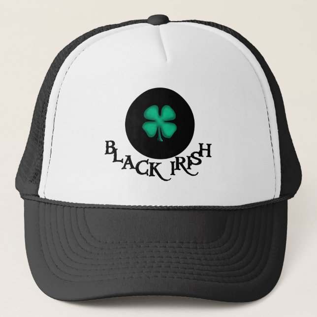 Black Irish LKW-Hut Truckerkappe (Vorderseite)