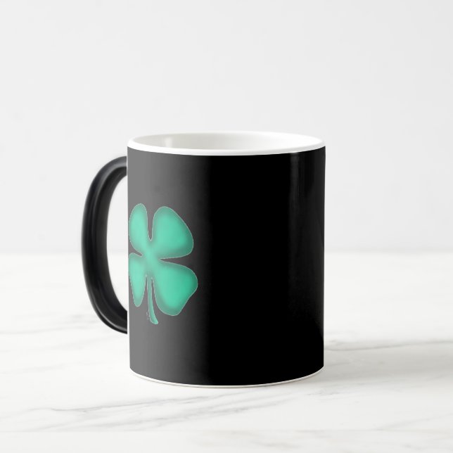 Black Irish Morphing Tasse (Vorderseite Links)
