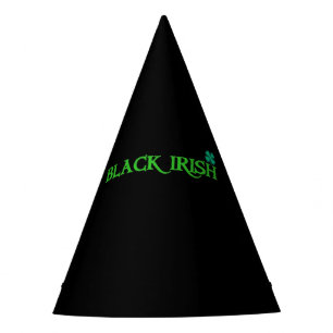 Black Irish Party hats Partyhütchen