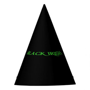 Black Irish Party hats Partyhütchen