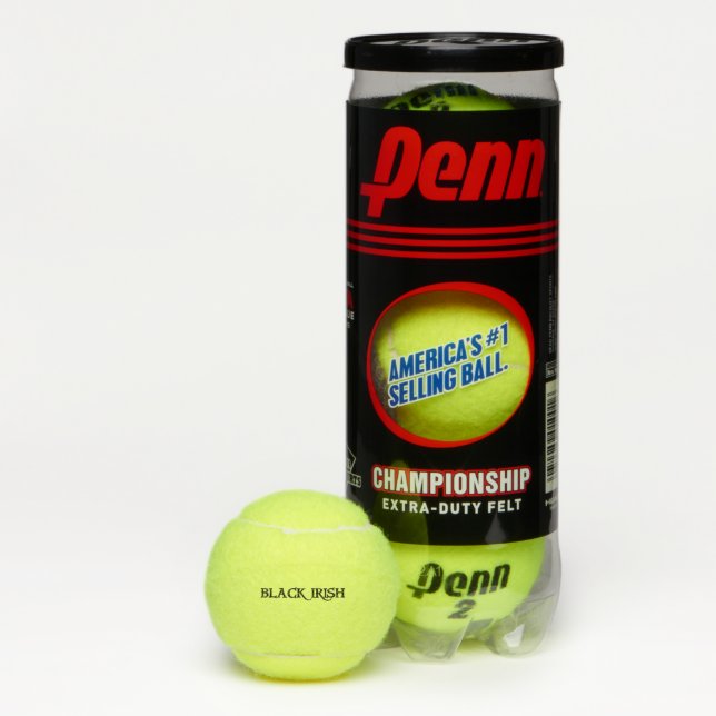Black Irish Penn Tennis Bälle (Box)