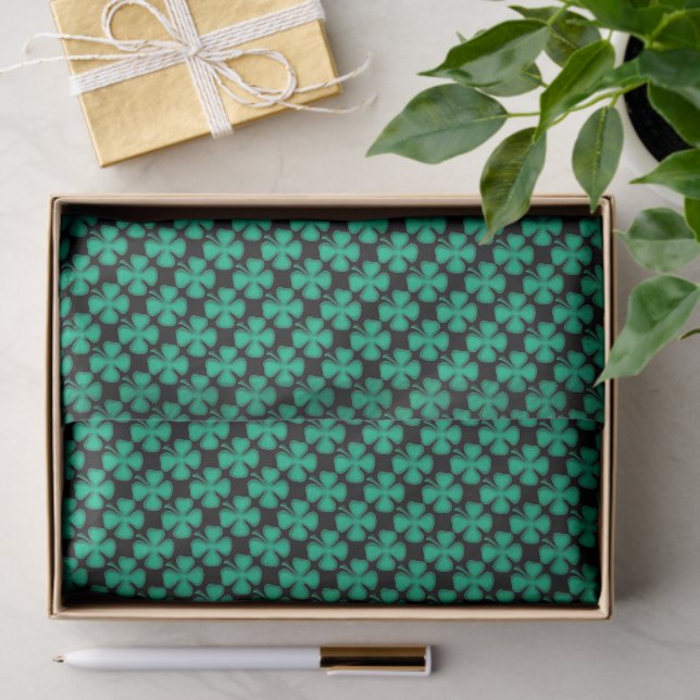 Black Irish Tissue Paper Seidenpapier (Geschenk)