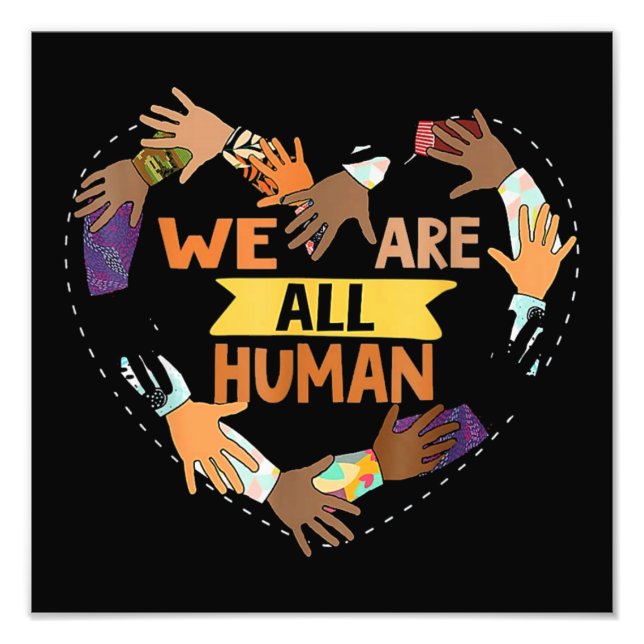 Black Is Beautiful Black History Month Fotodruck (Vorne)