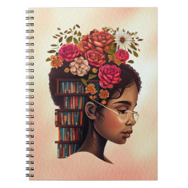 Black ist ein schönes Buch-Lover-Notebook Notizblock