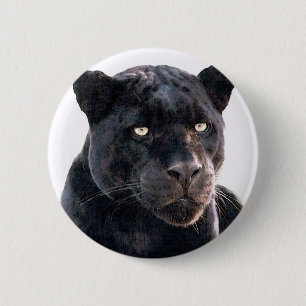 Black Jaguar Button