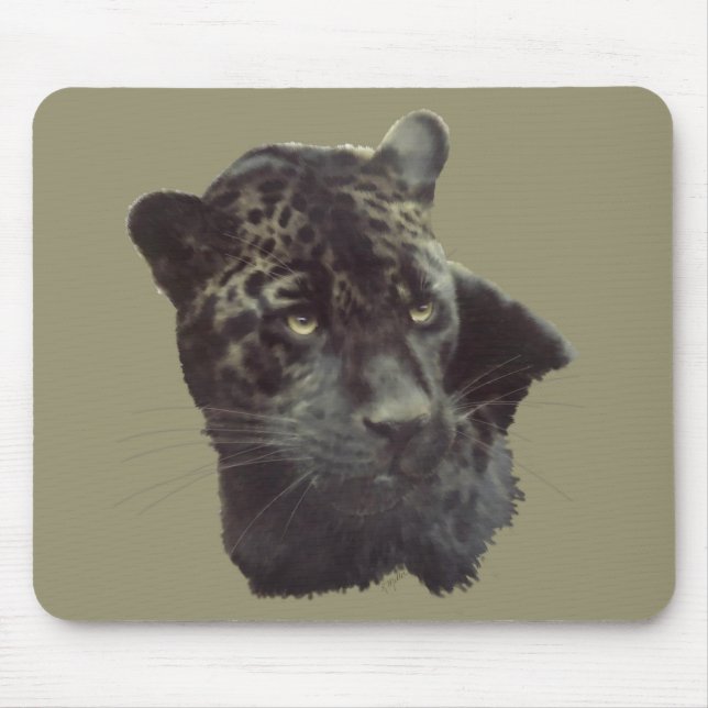 Black Jaguar Mousepad (Vorne)