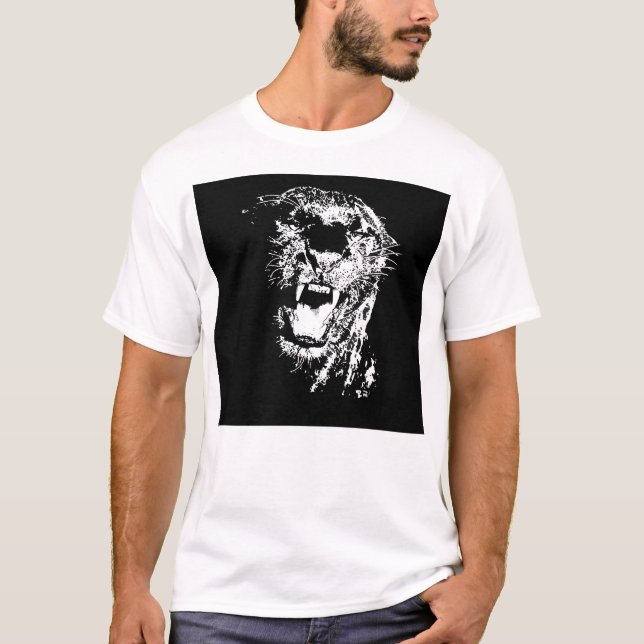 Black Jaguar T-Shirt (Vorderseite)