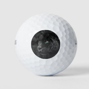 Black Jaguars Emerald Gaze Golfball
