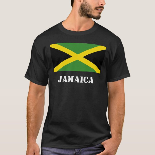 Black Jamaica T-Shirt (Vorderseite)