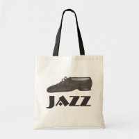 Black Jazz Shoe Dance Teacher Tänzerin Tote Bag